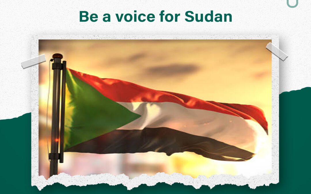 Be a voice for Sudan