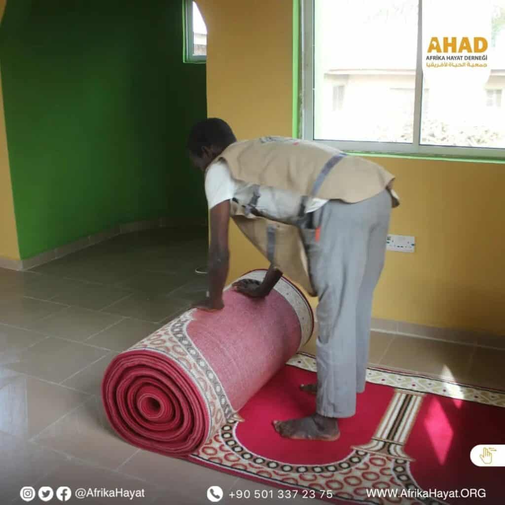 Building a mosque in Niger through AHAD Association