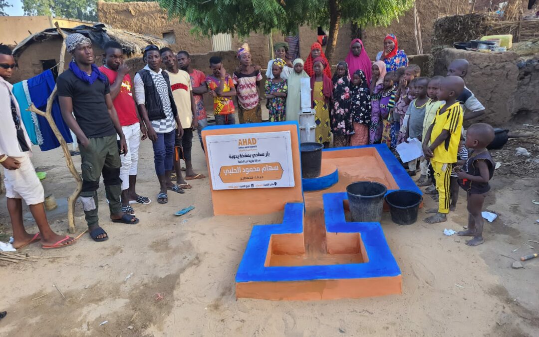Drilling charity wells in Niger