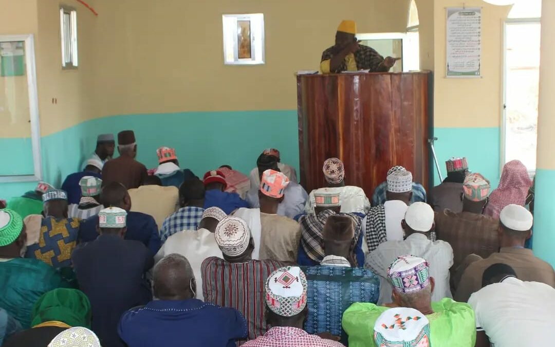 Building a mosque in Mali