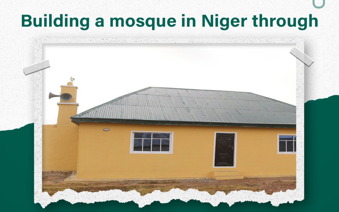 Building a mosque in Niger through AHAD Association