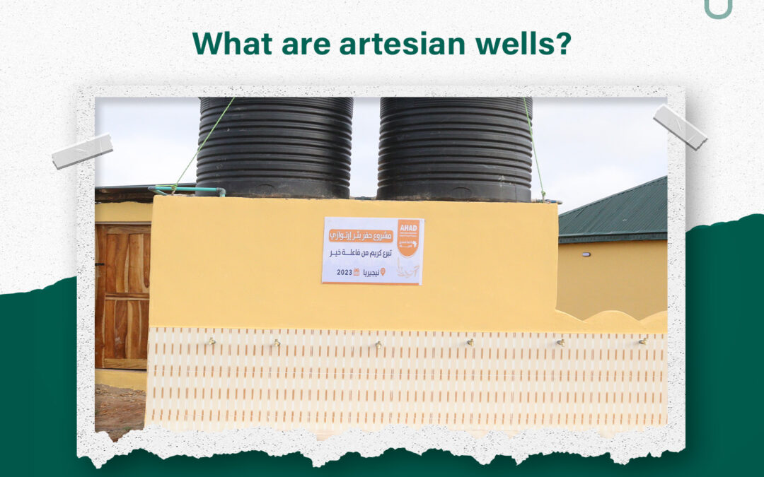 What are artesian wells