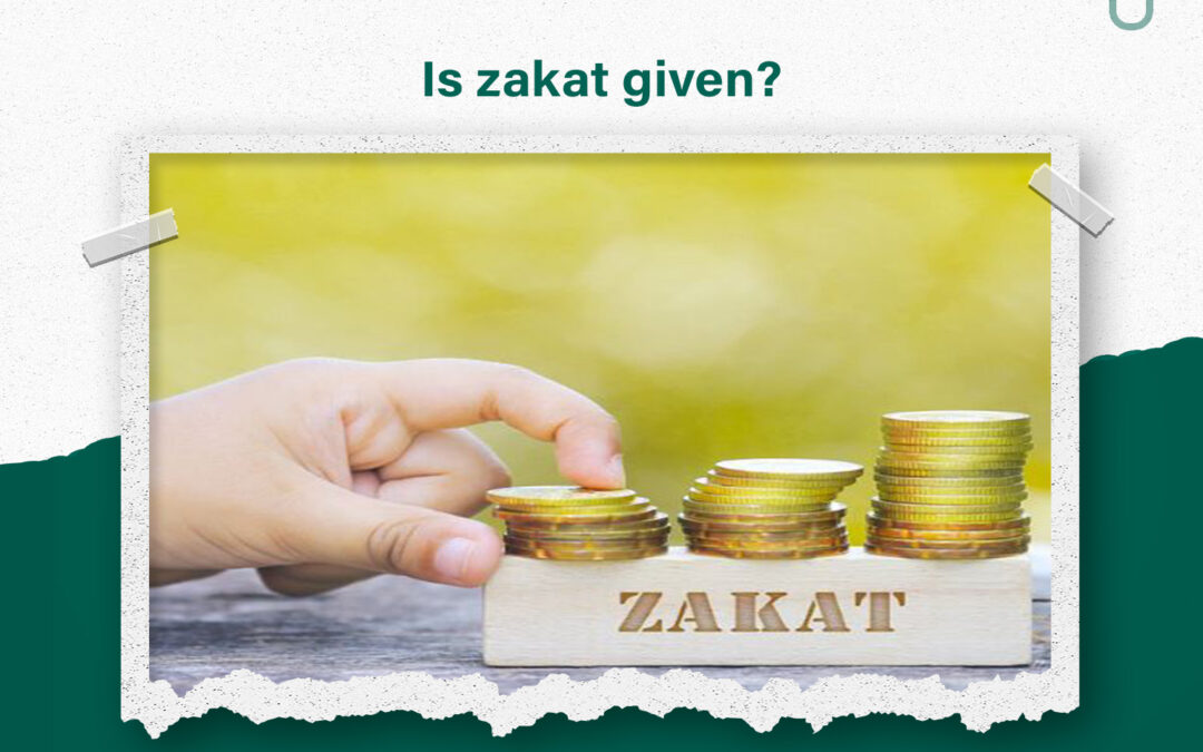 To whom zakat is given