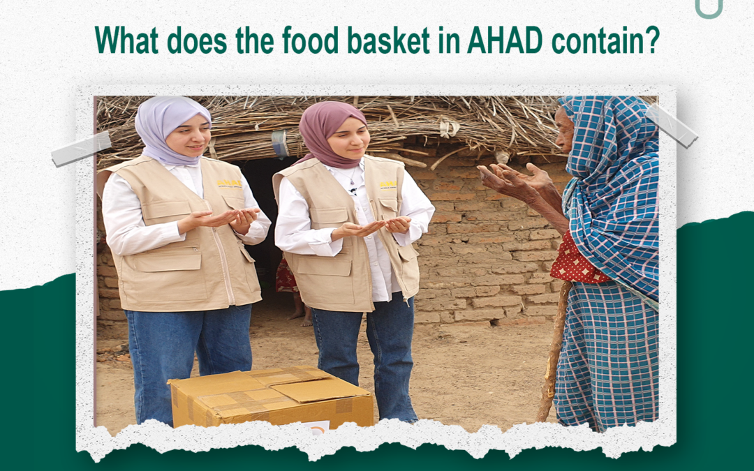 WHAT THE FOOD BASKET CONTAINS IN AHAD