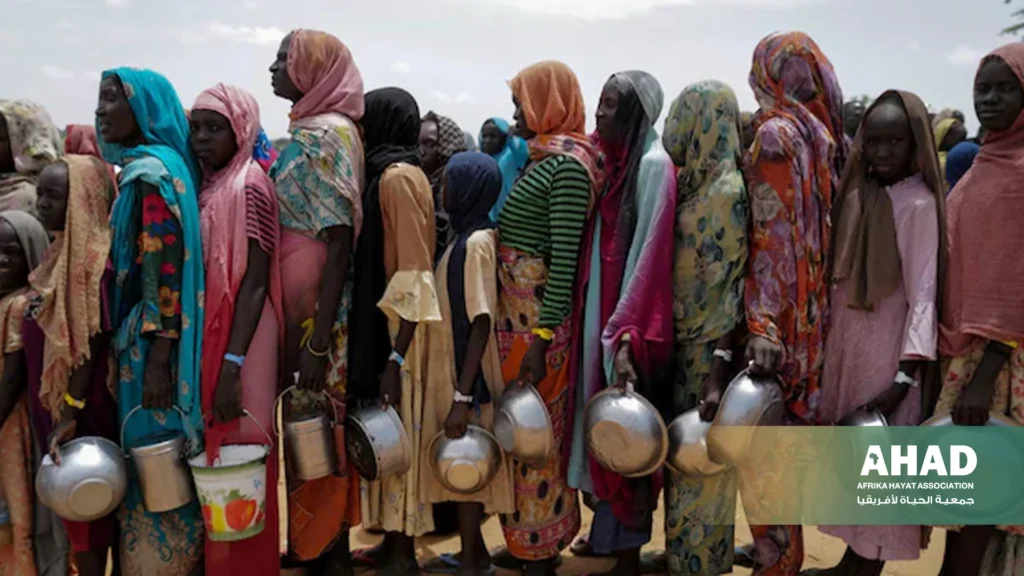  Afrika Hayat Distributes Meals to Displaced People in Sudan