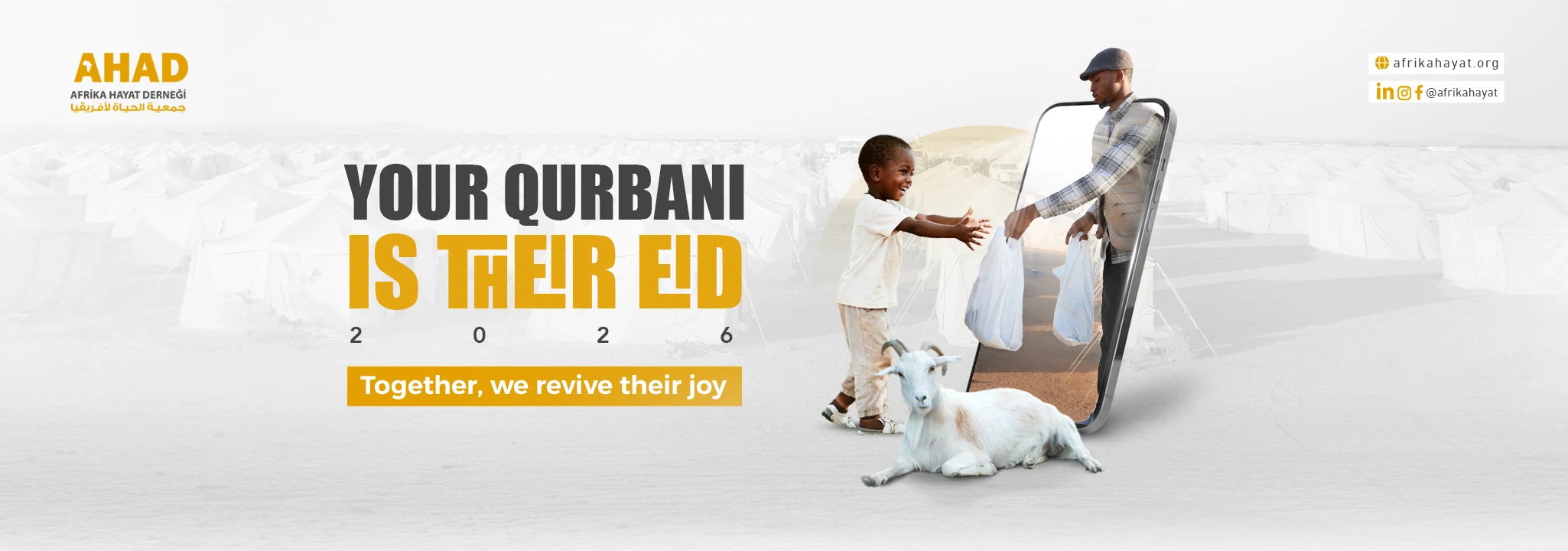 Qurbani Project 2026  Your Qurbani, Their Eid
