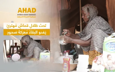 تحتَ ظلالِ قماشٍ مُهترئٍ.. يَغدو البقاءُ معركةَ صمودٍ